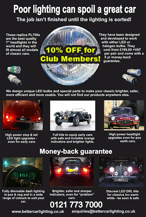 Better Car Lighting Classic Vintage Cars
